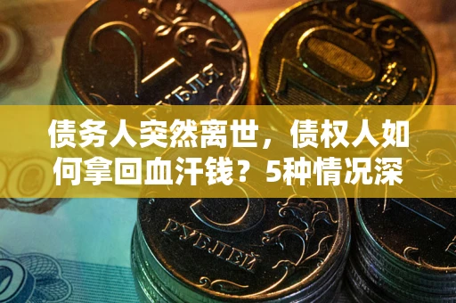 北京债务人突然离世，债权人如何拿回血汗钱？5种情况深度解析
