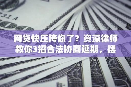 北京网贷快压垮你了？资深律师教你3招合法协商延期，摆脱暴力催收！