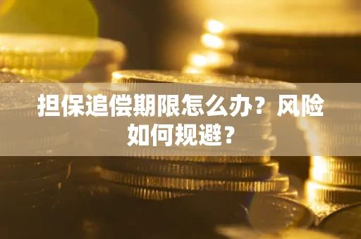 北京担保追偿期限怎么办？风险如何规避？