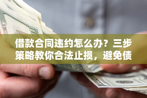 北京借款合同违约怎么办？三步策略教你合法止损，避免债务危机升级