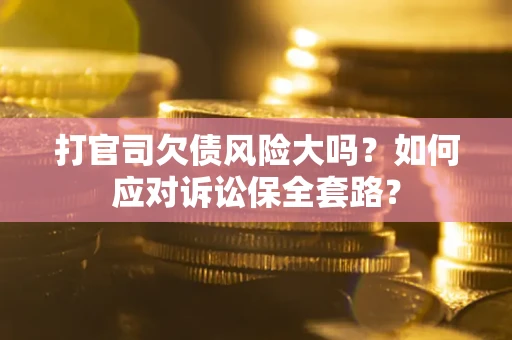 北京打官司欠债风险大吗？如何应对诉讼保全套路？